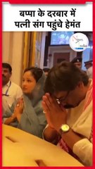 INDIA Mumbai Meeting के बाद पत्नी Kalpana Soren संग Siddhivinayak Temple पहुंचे Hemant Soren #shorts