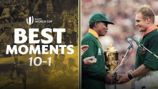 The TOP 10 Rugby World Cup Moments!