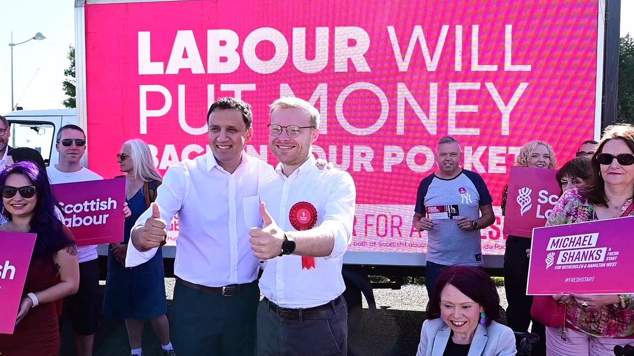 Labour's Michael Shanks in Rutherglen