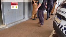 Homem é detido durante fiscalização contra a receptação de fios de cobre