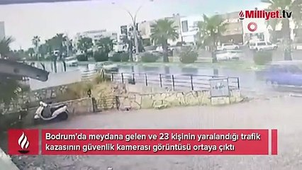 Bodrum'da can pazarının yaşandığı kazanın görüntüsü ortaya çıktı