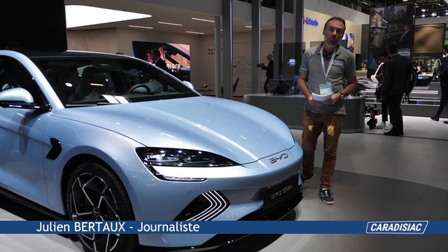 BYD Seal : elle a de quoi faire mal. En direct du salon de Munich 2023 (vidéo)