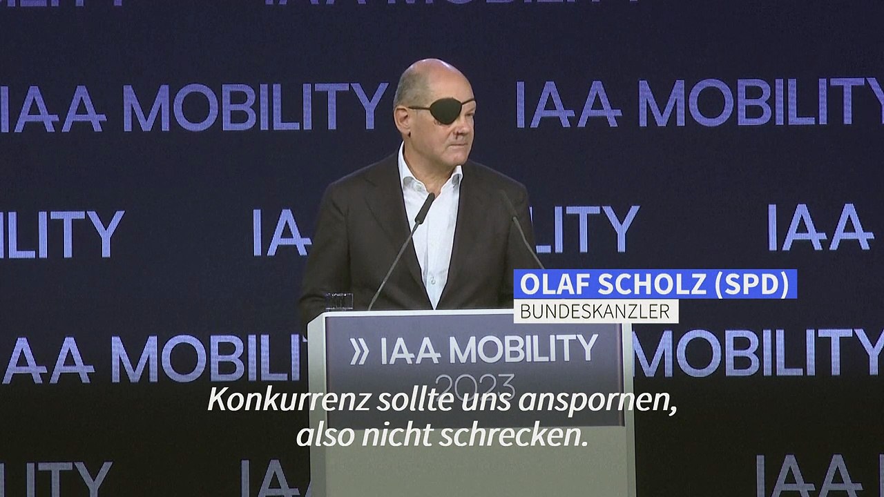Scholz: Deutsche Autoindustrie ist konkurrenzfähig