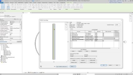 Créer des types de murs dans REVIT - partie 2