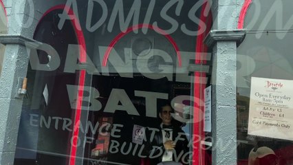 Inside the Dracula experience in Whitby