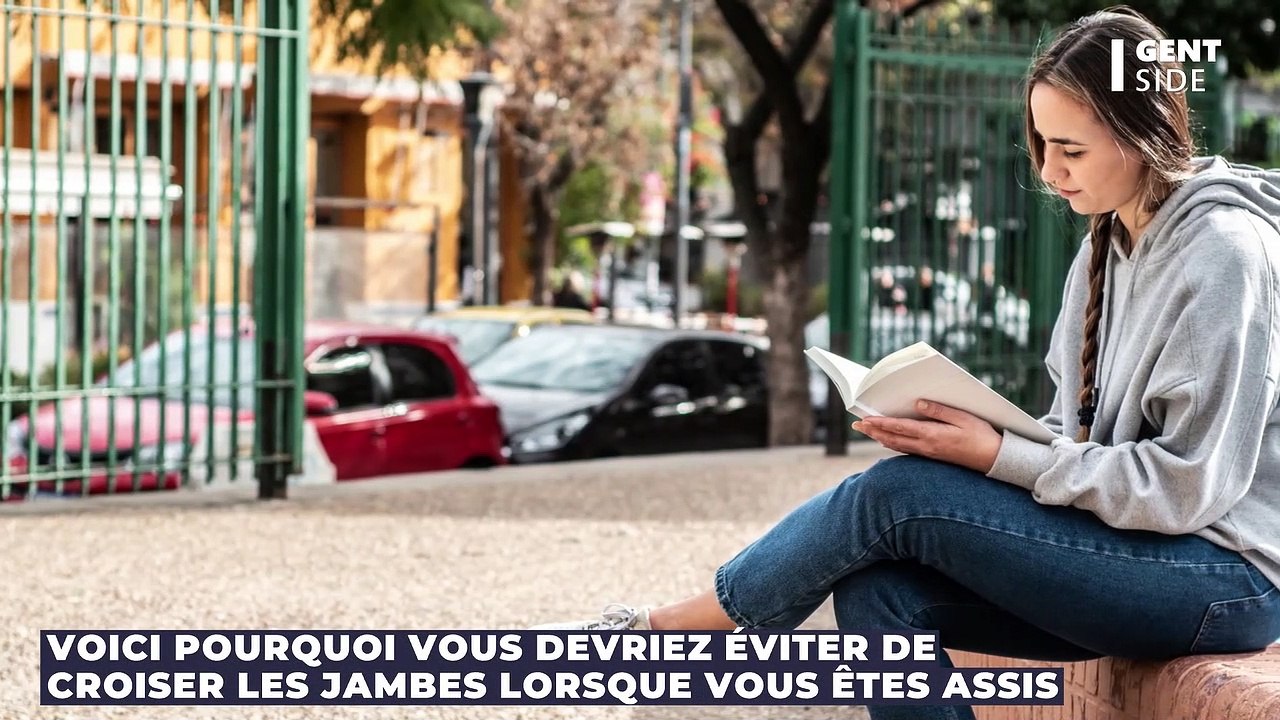 Voici pourquoi vous devriez éviter de croiser les jambes lorsque vous êtes assis