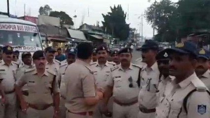 सिवनी: सड़क दुर्घटना पर रोक लगाने पुलिस की कवायद, संभावित क्षेत्रों का किया दौरा