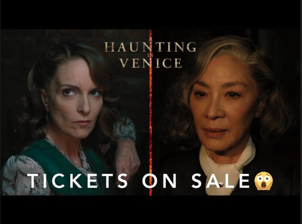 A Haunting In Venice | Tickets On Sale - Tina Fey, Michelle Yeoh | In Theaters Sept 15