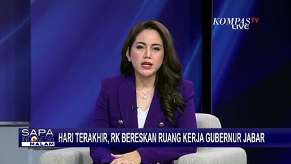 Momen Ridwan Kamil Bereskan Ruang Kerjanya Selama Menjabat Gubernur Jabar