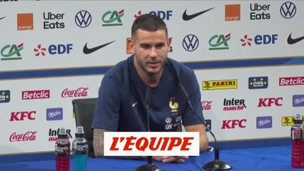 Lucas Hernandez : «Avec Théo, on partage toutes nos joies» - Foot - Bleus