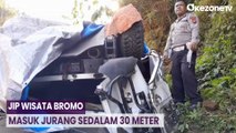 Jip Wisata di Kawasan Gunung Bromo Masuk Jurang Sedalam 30 Meter, 1 Orang Tewas