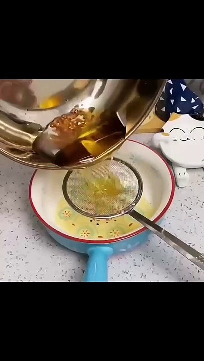 Filter Spoon Fried Food Oil #youtubeshorts #shortvideo #cookingtools