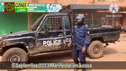 Politique : 5 Septembre 2023 Manifestation à Cosa