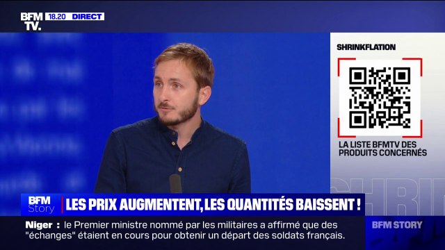 Shrinkflation: Notre présidente de groupe, Mathilde Panot, a déposé une proposition de loi visant à interdire cette pratique marketing , indique François Piquemal (LFI)