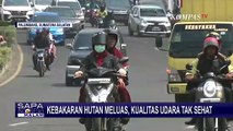 Kebakaran Lahan Meluas, Kualitas Udara di Palembang Masuk Kategori Tidak Sehat