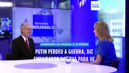 Putin perdeu a guerra, diz embaixador dos EUA para UE