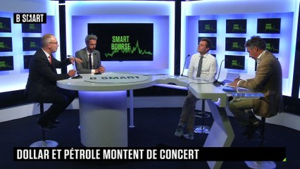 SMART BOURSE - Le dollar et le pétrole montent de concert