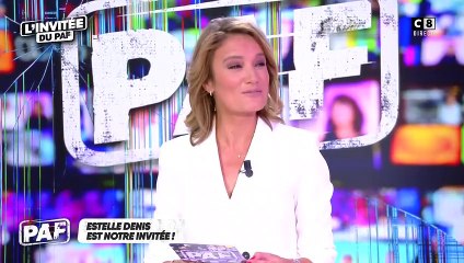 Estelle Denis dans "PAF" sur "C8".
