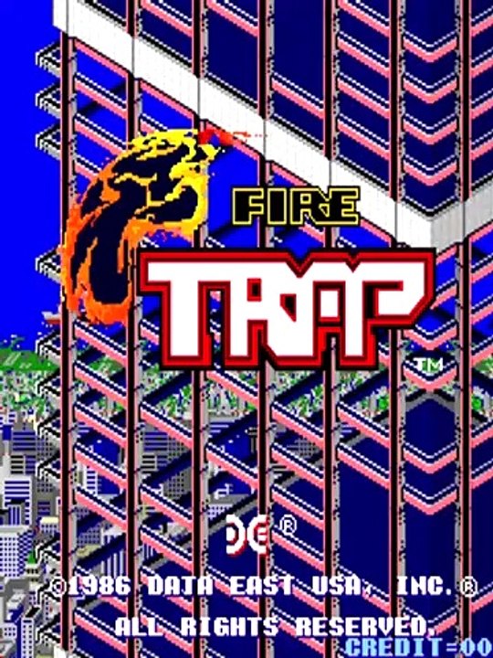 MAME (Fire Trap) Data East 1986