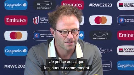 Australie - Palmer : "Nous allons continuer à progresser"