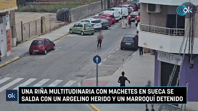 Una riña multitudinaria con machetes en Sueca se salda con un argelino herido y un marroquí detenido