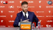 Sergio Ramos se presenta con el Sevilla entre lágrimas: 