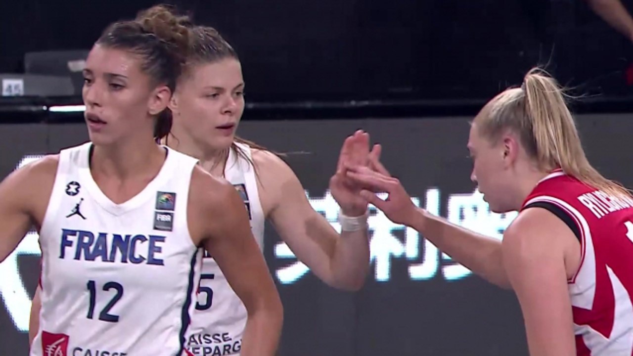 Le replay de France République Tchèque Basket 3x3 Coupe d'Europe