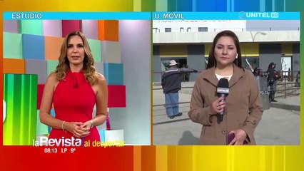 Camacho fue trasladado a un hospital en medio de un fuerte operativo de seguridad