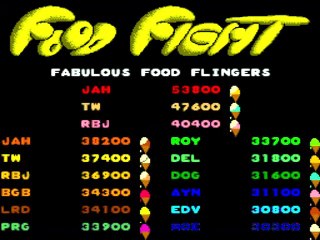 MAME (Food Fight) Atari 1982