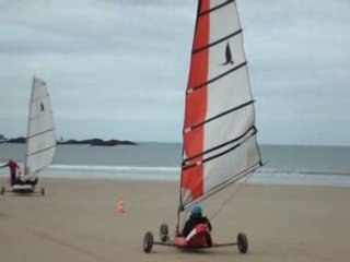 Char à voile@ Saint malo