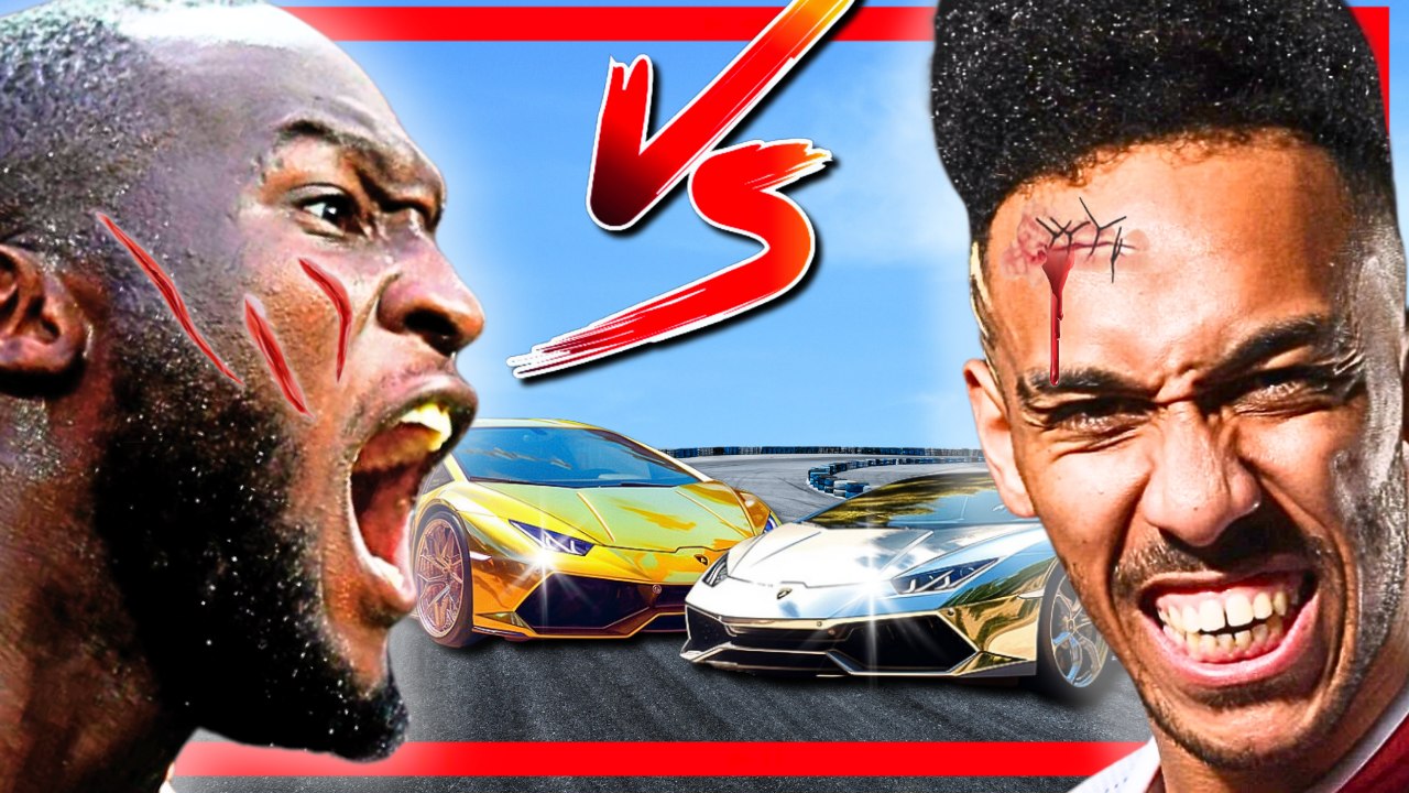 Autoschlacht zwischen Romelo Lukaku und Pierre Emerick Aubameyang