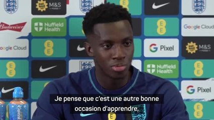 Angleterre - Nketiah : "Une belle occasion pour apprendre aux côtés de Kane"