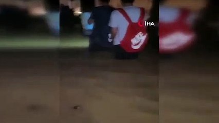 İstanbul Başakşehir'de Sel Nedeniyle Mahsur Kalanlar Cep Telefonuyla Kaydedildi