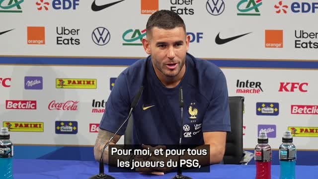 PSG - Lucas Hernandez : On espère que Kylian restera un peu plus longtemps avec nous