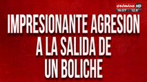 Impresionante agresión a la salida de un boliche: fracturas, lesiones faciales y dientes perdidos