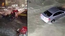 İstanbul'u sağanak vurdu! Birçok ev ve iş yerini su bastı, yollar dereye döndü