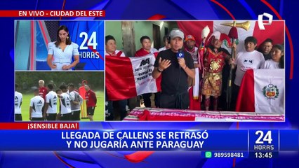 Selección Peruana culminó su último entrenamiento antes de viajar a Ciudad del Este