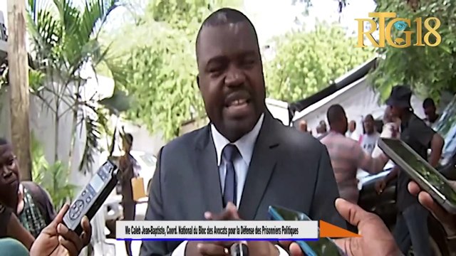 Me Caleb Jean-Baptiste denonse fenomèn ensekirite a nan peyi a sitou vyolans nèg ak zam nan Kafoufèy