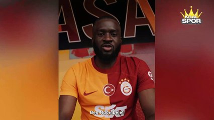 Galatasaray'dan Tanguy Ndombele paylaşımı