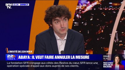 Pour Vincent Brengarth, avocat de l’association Action Droits des Musulmans (ADM) qui a plaidé ce mardi devant le Conseil d'État, "l'abaya n'est pas un vêtement religieux"