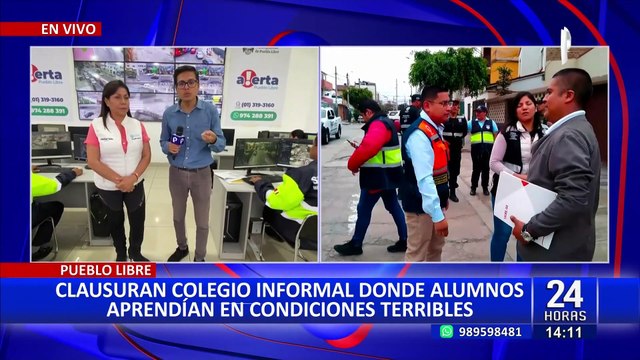 Pueblo Libre: clausuran colegio informal donde enseñaban en pésimas condiciones