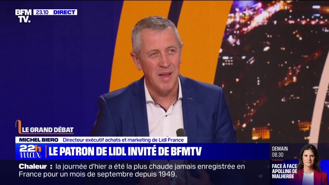Inflation: Sur le 1er trimestre [2024], grâce aux avancées des négociations, les prix des marques nationales vont baisser , assure Michel Biero (Lidl France)