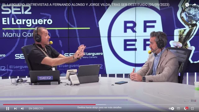 Jorge Vilda explica el motivo por el que aplaudió a Rubiales