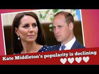 Kate Middleton's popularity is declining, As an unexpected royal overtakes her in the polls