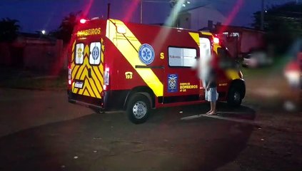 Adolescente fica ferido em acidente na Rua Serra de Santana esquina com Rua Pedra Branca