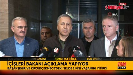 Bakan Yerlikaya: Sele kapılan iki kişi hayatını kaybetti