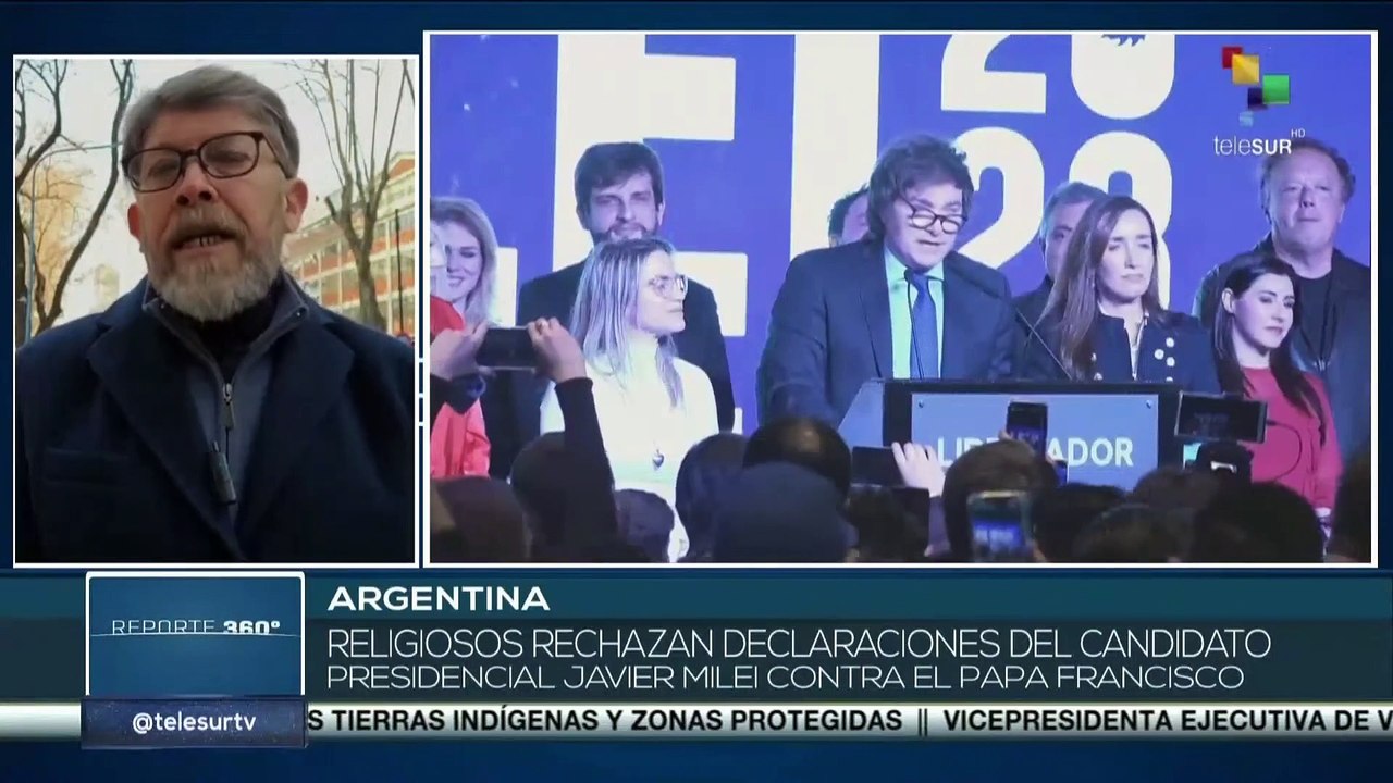 Argentina: Grupos religiosos rechazan las declaraciones de Javier Milei contra el Papa Francisco