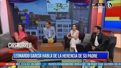 Leonardo García habla sobre la herencia de su papá