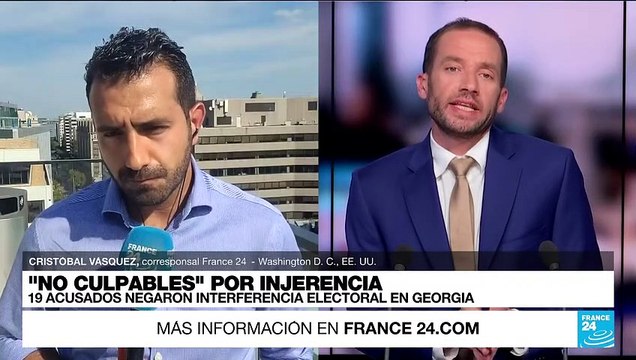 Informe desde Washington: acusados de interferencia electoral se declararon no culpables