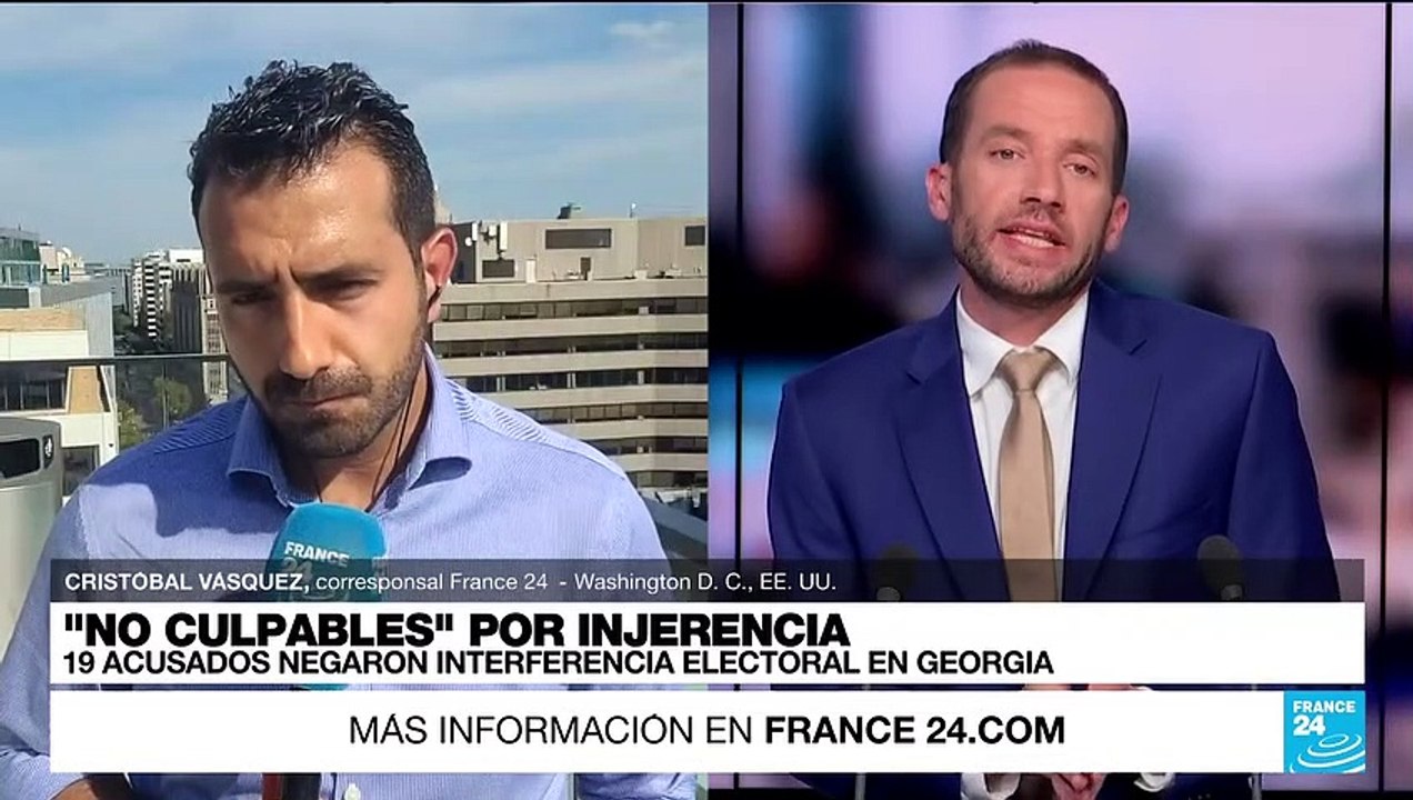 Informe desde Washington: acusados de interferencia electoral se declararon no culpables